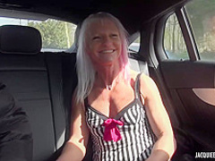 Mature blonde lady likes to have casual sex adventures quite often, because it excites her a lot