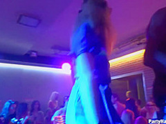 Insatiable girls went to a random party to have sex with handsome guys they meet there