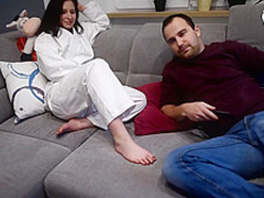 Sister Karate Foot Domination