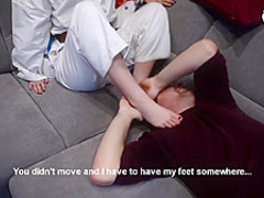 Sister Karate Foot Domination