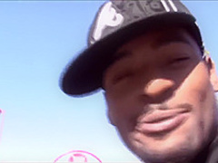 Sliding her tight cunt on to his long cock