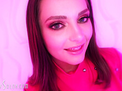 Brunette will suck the cock perfectly