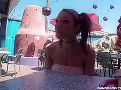 Being surrounded by hard horny cock