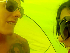 Julia De Lucia is moaning while cheating on her partner, because it feels so good