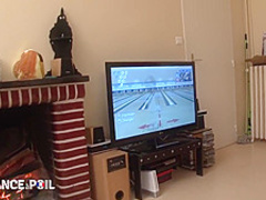 La France A Poil - Horny Bitch Sucks Old Perverts Cock