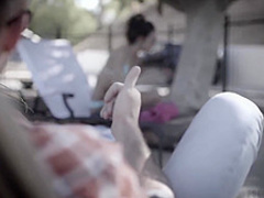 Bad uncle fucks two horny little teens