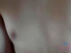 Hannah Hays gives a footjob to her ex and gets fucked the way she always wanted