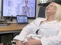 AgedLovE Hot Mature British Blonde Hardcore