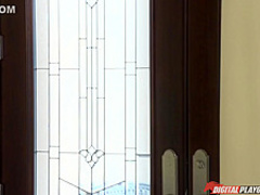 Cute blonde Selena rose gets fucked in bed