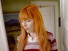 Red haired housewife didnt know that her husband was fucking a sweet babysitter, Alex Blake