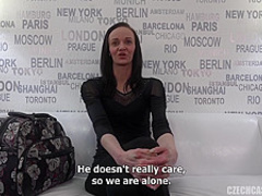 Casting black hair slut fucked hard