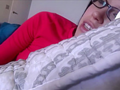 Alex Coal started her night with a cup of hot chocolate and ended up getting fucked hard