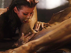 Ana Foxxx and Alexis Fawx get sticky together