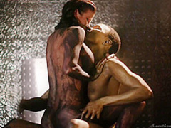 Ana Foxxx and Alexis Fawx get sticky together