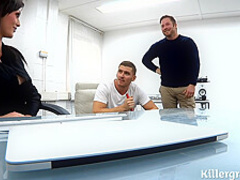 Busty pornstar likes to play office ladies, because she likes rock hard cocks and uniforms