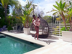 She can't believe how big his dick is!