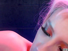 Brianna Banks, Silvia Sage and Sophia Grace are making love on the stage and enjoying it