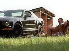 Amirah Adara acting in Anal Worshipers