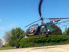 Gina Gerson fucked in a helicopter today