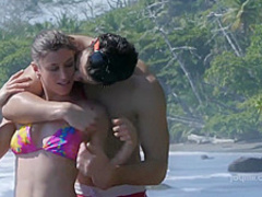 Julia Roca is penetrated outside here