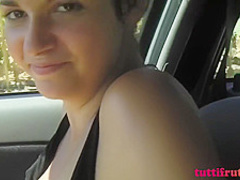 TuttiFrutti - First timer hairy teen outdoor casting