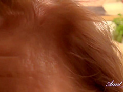 Marie is a nasty old lady who looks quite good and likes to masturbate on the sofa