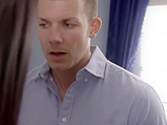 Reagan Foxx is a blue- eyed brunette, who likes to cheat on her husband quite often