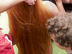 Jayden Starr is a curvaceous, ebony cock teaser who likes to get gangbanged by white guys