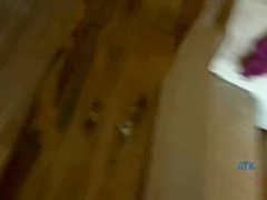 She lets him fuck her and gets cum on her