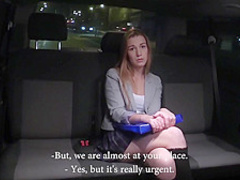 FuckedInTraffic - Naughty Czech Schoolgirl Alexis Cryst