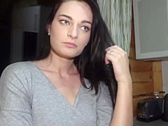 Public Agent Leanne Lace Gets her Booty out in Black Lingerie