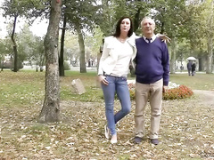 Fingering in a chair