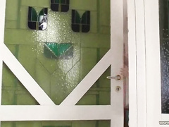 College girl in action!