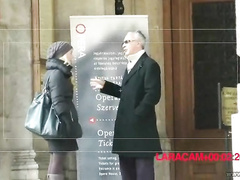 Prowling the streets for tasty birds