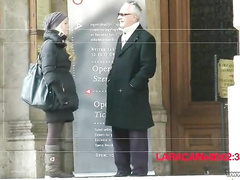 Prowling the streets for tasty birds