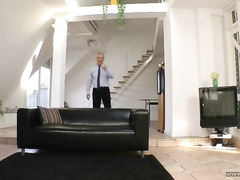 Jim Slip in a threesome