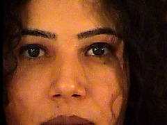 Super skinny Indian teen shows off her delicate body