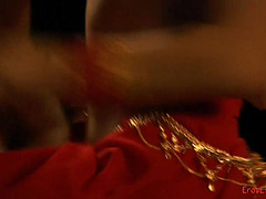 Skinny Indian broad gets licked nicely