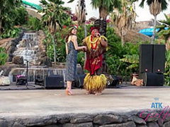 Horny lady is getting her tight ass hole fingered while riding a strangers dick, like a pro