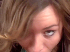 MatrixModels - cum guzzling brunette giving rimjob