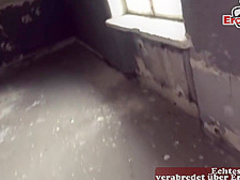 German cock sucker is giving a head to a guy she likes, just for fun