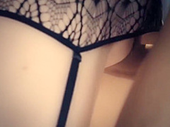 Red head tied up and fucked with passion