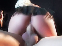 Blonde Big Tits POV - Voyeur