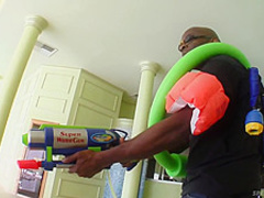 Ginna, Lia Gives Titjob Cool Her Son's Friend