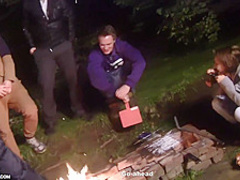 Sexy and wild college fuck out of town