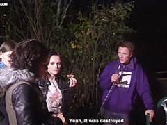 Sexy and wild college fuck out of town