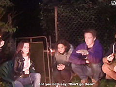 Sexy and wild college fuck out of town