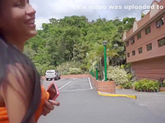 cute girl in the woods