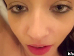 Emily gets her tight ass fucked