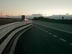 Road Movie - Rosario Gallardo si masturba sul ciglio della strada